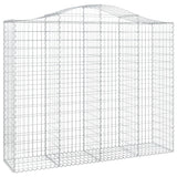 Cesti Gabbioni ad Arco 18 pz 200x50x160/180 cm Ferro Zincato