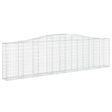 Cesti Gabbioni ad Arco 15 pz 400x30x100/120 cm Ferro Zincato