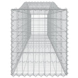 Cesti Gabbioni ad Arco 6 pz 400x50x60/80 cm Ferro Zincato