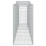 Cesti Gabbioni ad Arco 20 pz 400x50x100/120 cm Ferro Zincato