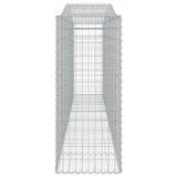 Cesti Gabbioni ad Arco 9 pz 400x50x120/140 cm Ferro Zincato