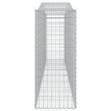 Cesti Gabbioni ad Arco 15 pz 400x50x120/140 cm Ferro Zincato