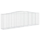 Cesti Gabbioni ad Arco 20 pz 400x50x120/140 cm Ferro Zincato