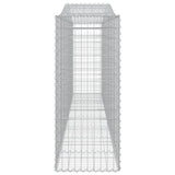 Cesti Gabbioni ad Arco 20 pz 400x50x120/140 cm Ferro Zincato