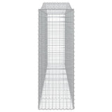 Cesti Gabbioni ad Arco 9 pz 400x50x140/160 cm Ferro Zincato