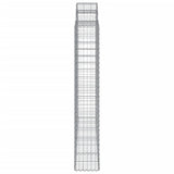 Cesti Gabbioni ad Arco 2 pz 200x30x180/200 cm Ferro Zincato