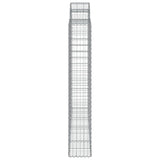 Cesti Gabbioni ad Arco 7 pz 200x30x180/200 cm Ferro Zincato