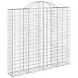 Cesti Gabbioni ad Arco 3 pz 200x50x180/200 cm Ferro Zincato