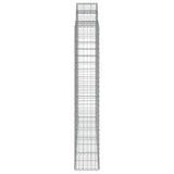 Cesti Gabbioni ad Arco 3 pz 200x50x180/200 cm Ferro Zincato