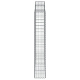 Cesti Gabbioni ad Arco 6 pz 200x50x180/200 cm Ferro Zincato