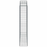 Cesti Gabbioni ad Arco 7 pz 200x50x200/220 cm Ferro Zincato