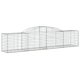 Cesti Gabbioni ad Arco 25 pz 300x50x60/80 cm Ferro Zincato