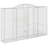 Cesti Gabbioni ad Arco 5 pz 300x50x180/200 cm Ferro Zincato