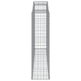 Cesti Gabbioni ad Arco 5 pz 300x50x180/200 cm Ferro Zincato