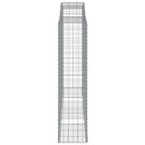 Cesti Gabbioni ad Arco 3 pz 300x50x200/220 cm Ferro Zincato