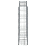 Cesti Gabbioni ad Arco 11 pz 300x50x200/220 cm Ferro Zincato