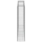 Cesti Gabbioni ad Arco 3 pz 300x50x220/240 cm Ferro Zincato
