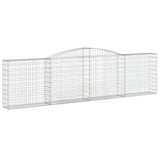 Cesti Gabbioni ad Arco 25 pz 400x30x100/120 cm Ferro Zincato