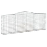 Cesti Gabbioni ad Arco 25 pz 400x50x140/160 cm Ferro Zincato
