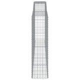 Cesti Gabbioni ad Arco 6 pz 400x50x180/200 cm Ferro Zincato