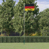 Asta e Bandiera Germania 6,08 m Alluminio