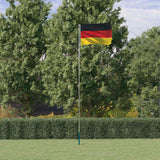 Asta e Bandiera Germania 5,5 m Alluminio