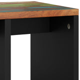 Tavolino 40x31x46 cm Legno Massello Recupero e truciolato