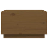 Tavolino da Salotto ambra 60x50x35 cm in Legno Massello di Pino