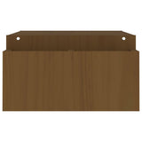 Supporto per Monitor ambra 100x27,5x15cm Legno Massello di Pino