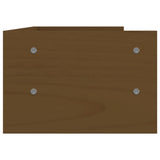 Supporto per Monitor ambra 50x24x16 cm Legno Massello di Pino