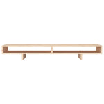 Supporto per Monitor 100x27x14 cm in Legno Massello di Pino