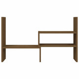 Supporto Monitor ambra (39-72)x17x43 cm Legno Massello di Pino