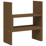 Supporto Monitor ambra (39-72)x17x43 cm Legno Massello di Pino