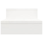 Supporto Monitor Bianco (52-101)x22x14 cm Legno Massello Pino