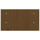 Supporto per Monitor ambra 50x27x15 cm Legno Massello di Pino