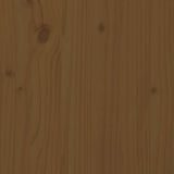 Supporto per Monitor ambra 100x27x15 cm Legno Massello di Pino