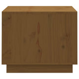 Tavolino da Salotto ambra 120x50x40,5 cm Legno Massello di Pino