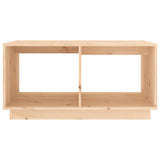 Tavolino da Salotto 80x50x40 cm Legno Massello di Pino
