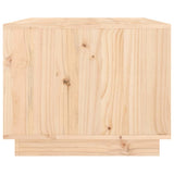 Tavolino da Salotto 80x50x40 cm Legno Massello di Pino