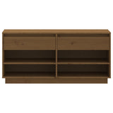 Scarpiera ambra 110x34x52 cm in Legno Massello di Pino