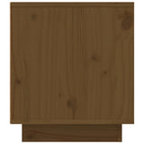 Mobile Porta TV ambra 110x35x40,5 cm in Legno Massello di Pino