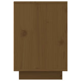 Comodini 2 pz ambra 50x34x50 cm in Legno Massello di Pino
