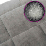 Coperta Ponderata Grigia 138x200 cm 6 kg Tessuto