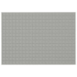 Coperta Ponderata Grigia 155x220 cm 7 kg Tessuto