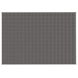 Coperta Ponderata Grigia 138x200 cm 6 kg Tessuto