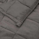 Coperta Ponderata Grigia 138x200 cm 6 kg Tessuto