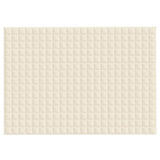 Coperta Ponderata Crema Chiaro 155x220 cm 7 kg Tessuto