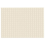Coperta Ponderata Crema Chiaro 155x220 cm 7 kg Tessuto