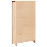 Credenza 80x35x154 cm in Legno Massello di Pino