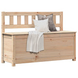 Panca 110x41x76,5 cm in Legno Massello di Pino